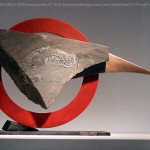 Sisphean Circle XLVII (bronze Pointer II)_