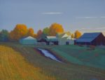 English Farm in Autumn by Robert Moylan