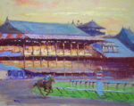 Evening at The Track By Jim Rodgers