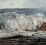 Waves Crashing Study By Teri Malo