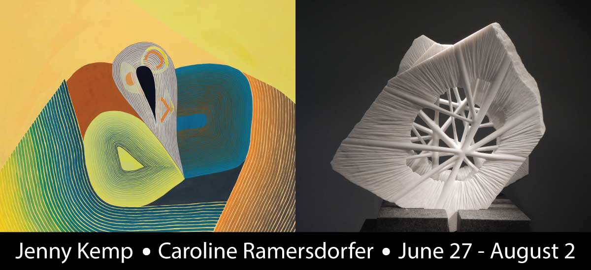 Jenny Kemp, Caroling Ramersdorfer, contemporary, art, sculpter, gallery, fine art, saratoga, albany