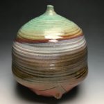 Stoneware Bottle By Jill Fishon-Kovachick
