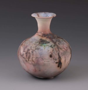 Saggar Fired Vessel by Patricia Collins